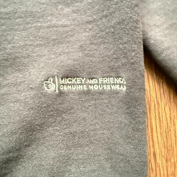 Disney Mickey Mouse Retro Cotton Crewneck Sweatshirt – Black Size S - Picture 6 of 6